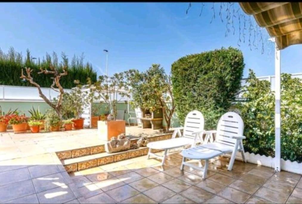 Bungalow Adaptado, Terraza Muy Grande Y Soleada. Гран-Алакант Экстерьер фото